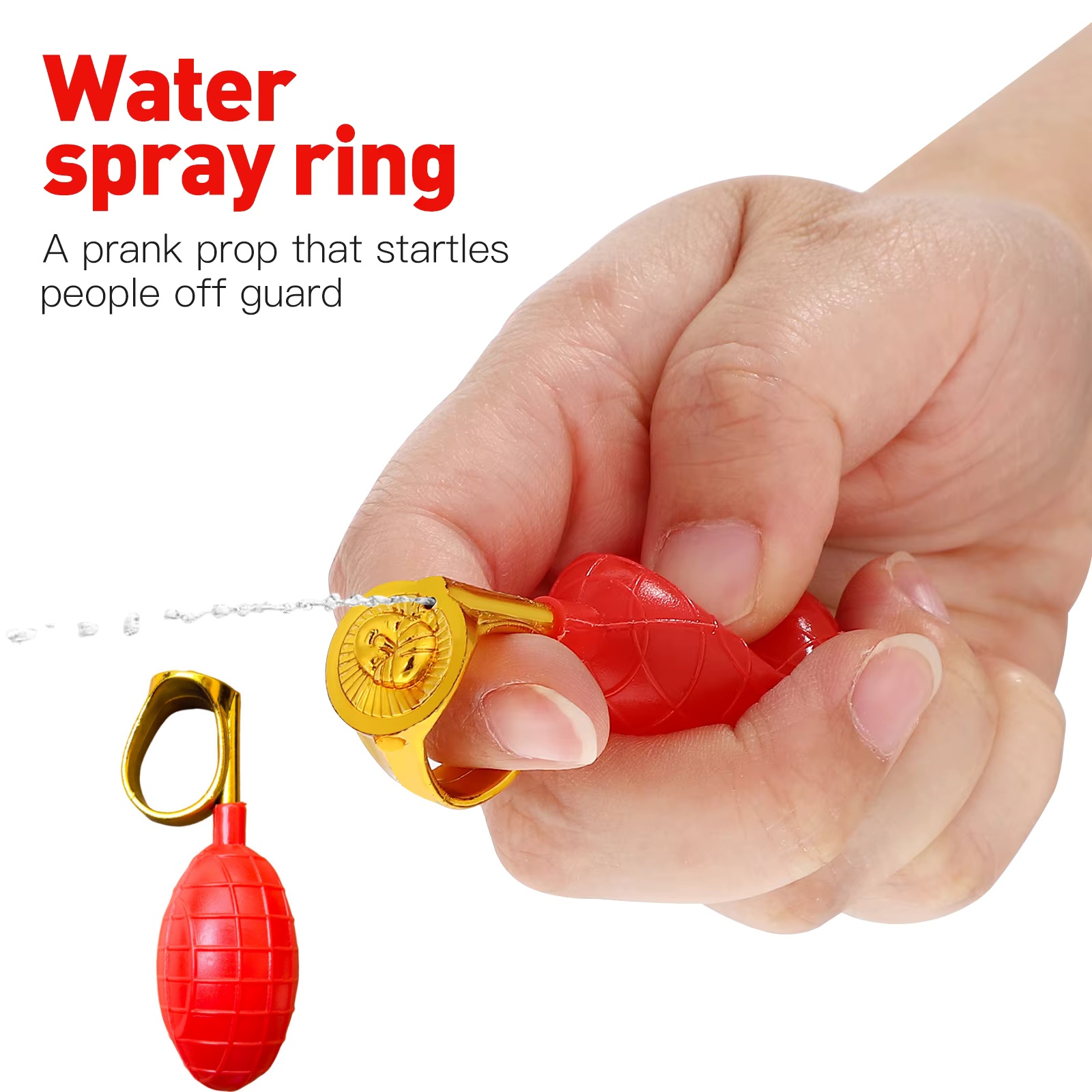 Party Games Physical - Anillo de juguete mágico para bromas,