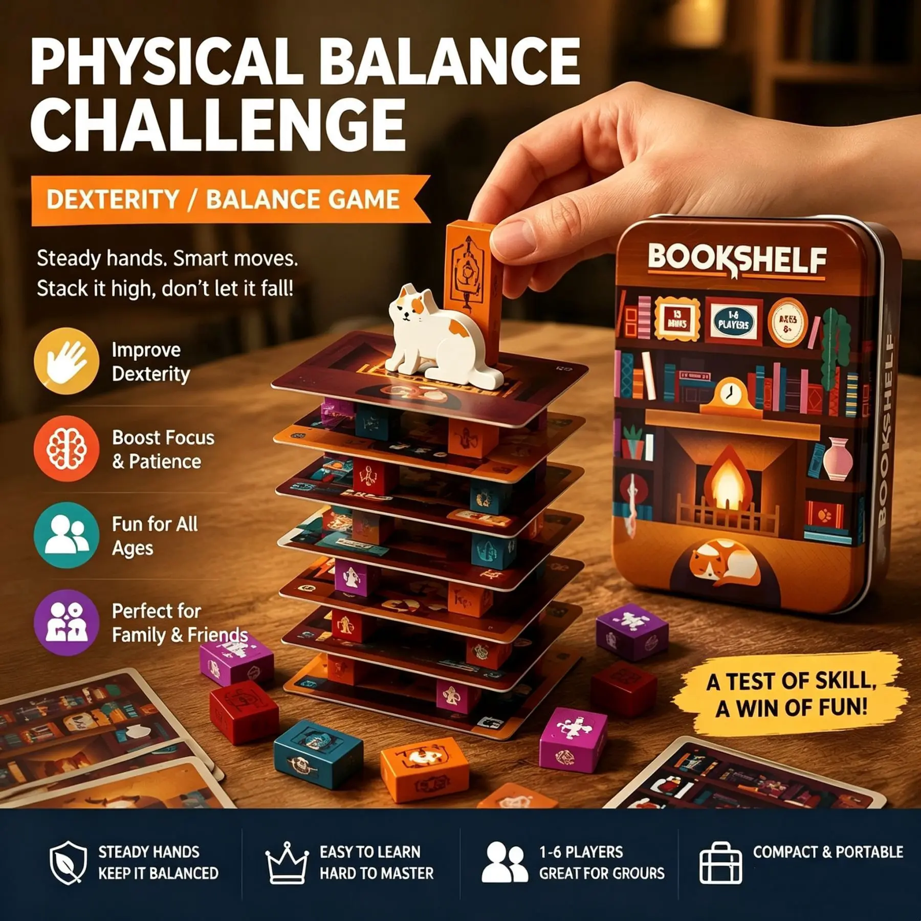 Party Games Physical - Juguetes educativos para fiestas en el