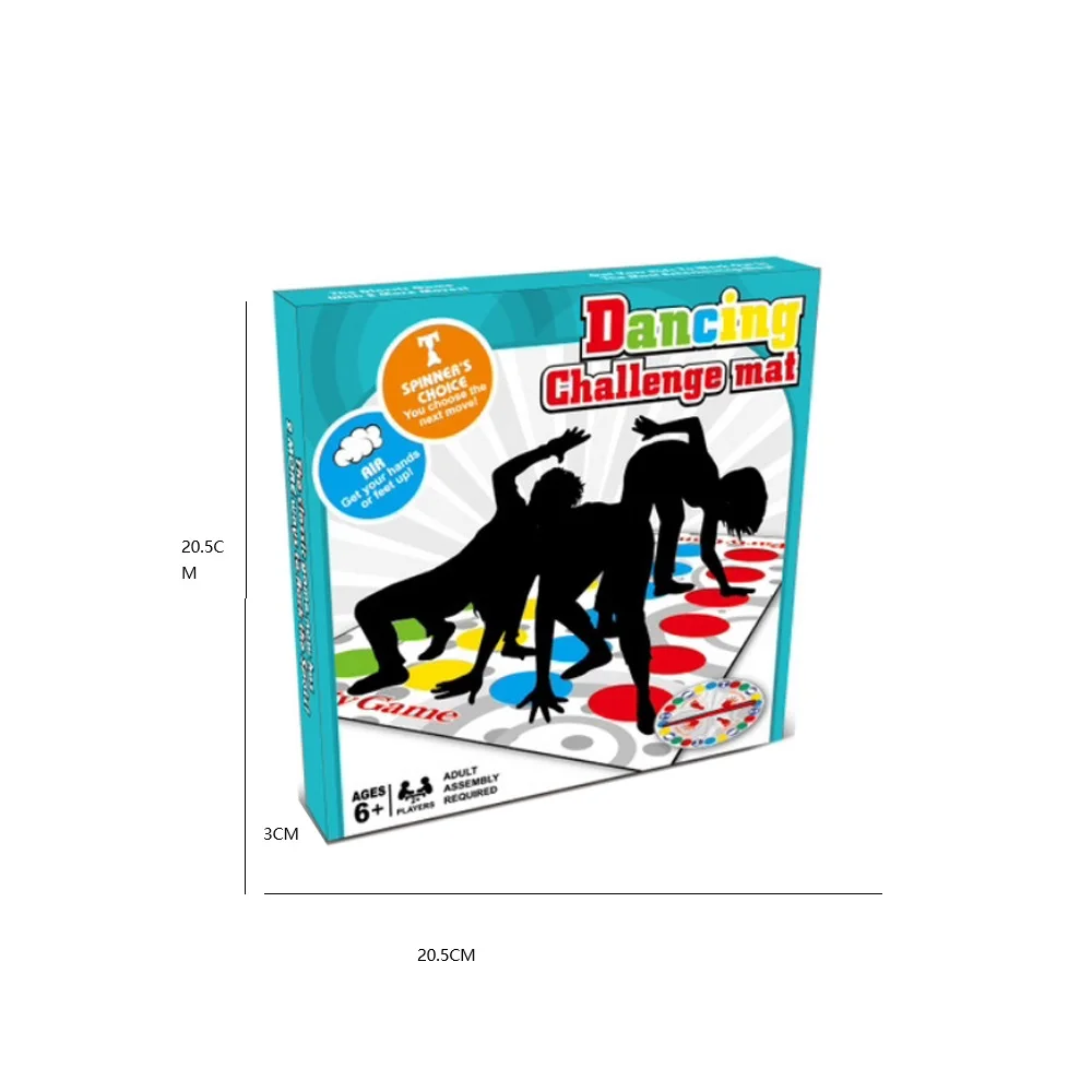 Party Games Physical - Juego Twister de gran venta, tapete