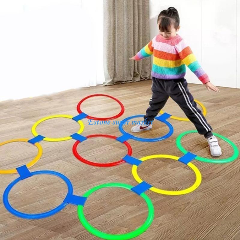 Party Games Physical - 090B Juego aro para saltar físico,