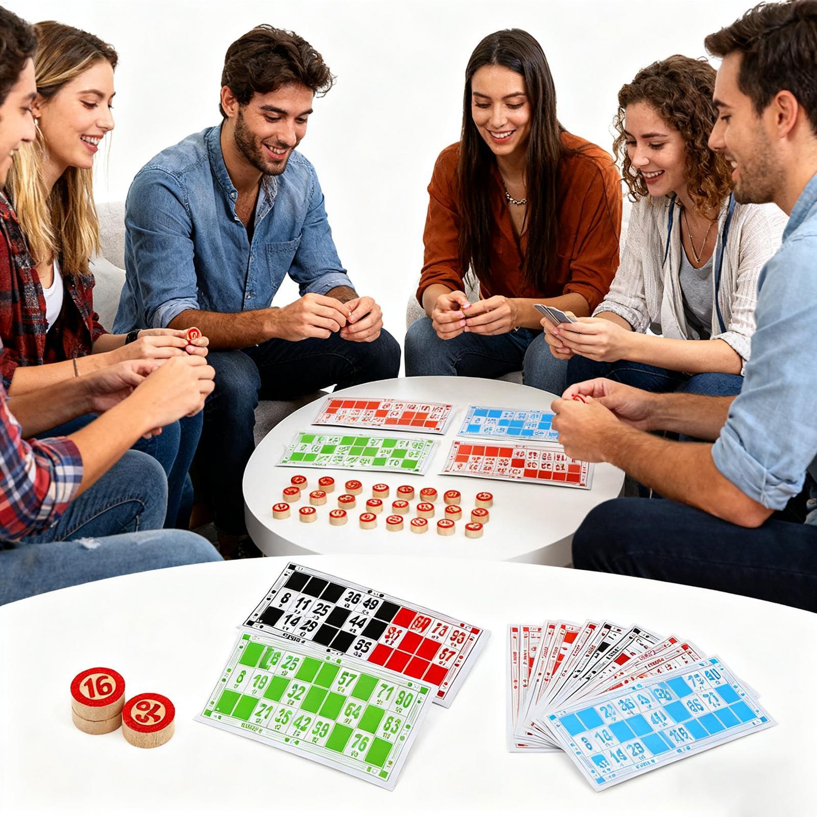 Juego de bingo de madera vinta - Party Games Easy reseña y precio