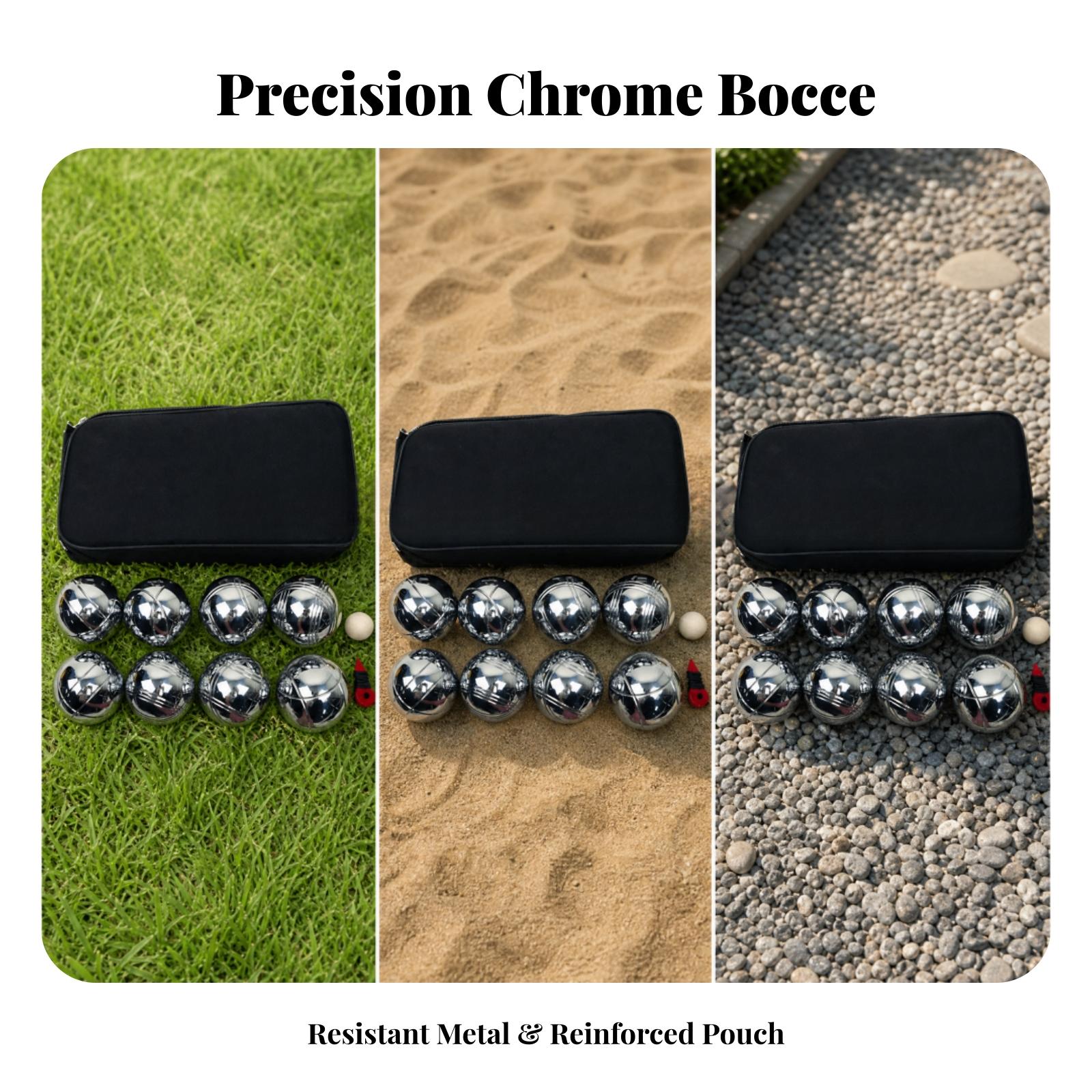 Juego de Bocce para Jardín con - Bocce Ball Lawn reseña y precio