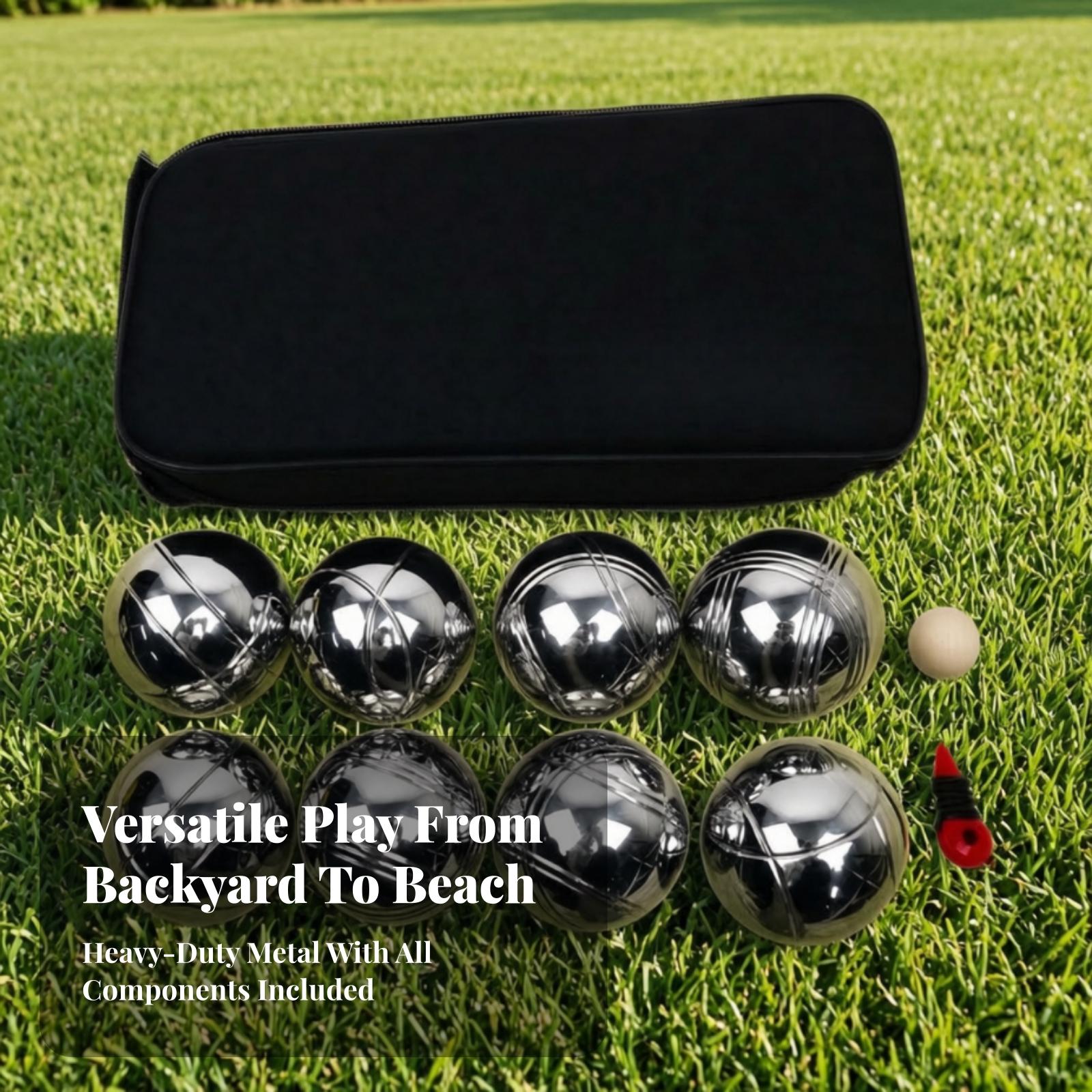 Juego de Bocce para Jardín con - Bocce Ball Lawn reseña y precio